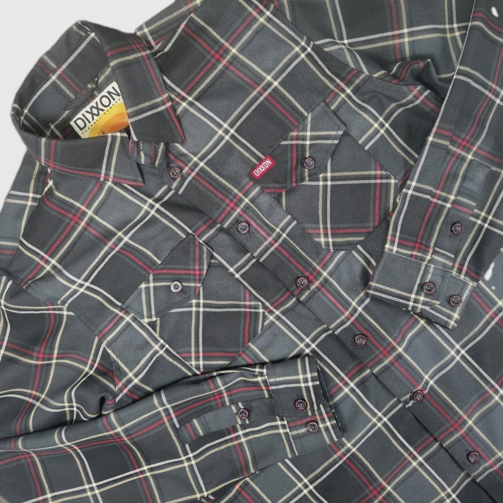 Dixxon Flannel Co. Freeport Men's 2XL Plaid Long Sleeve Button Down Shirt
